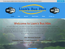 Tablet Screenshot of liamsbushire.com